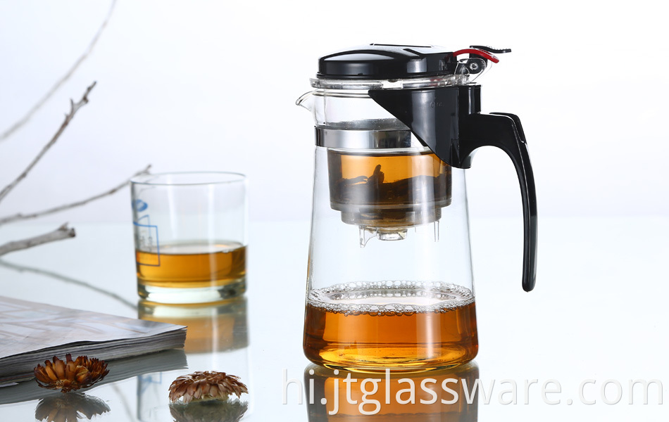 fire resistant glass teapot